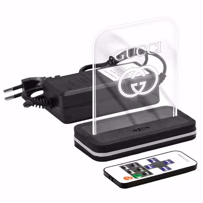 چراغ رومیزی نئون مدل GCC_AC