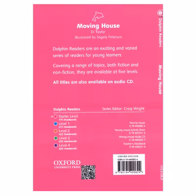 کتاب Dolphin Readers Starter Level Moving House اثر Di Taylor انتشارات الوندپویان