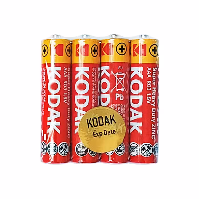 باتری قلمی و نیم قلمی کداک مدل Super-Heavy-Duty بسته هشت عددی