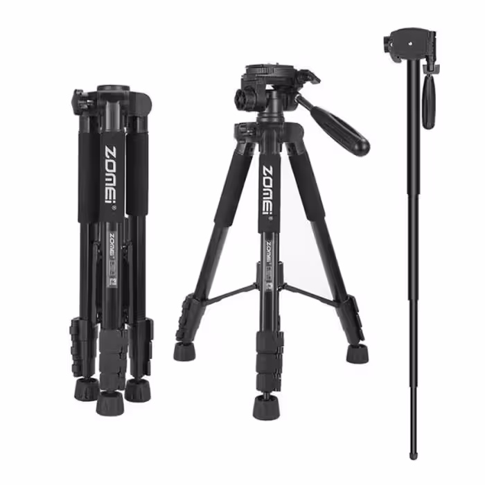 سه پایه زومی ZOMEI Q222 Tripod BLACK