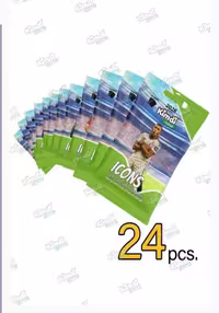 کارت بازی فوتبال کیمدی مدل آیکونز بسته 24 عددی kimdi icons 2026