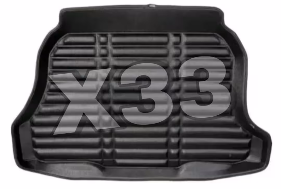 کفپوش صندوق عقب x33پنج بعدی چرمی نرم قابل انعطاف وشستشوکوالیتی بالاوعالی مناسب صندوقX33