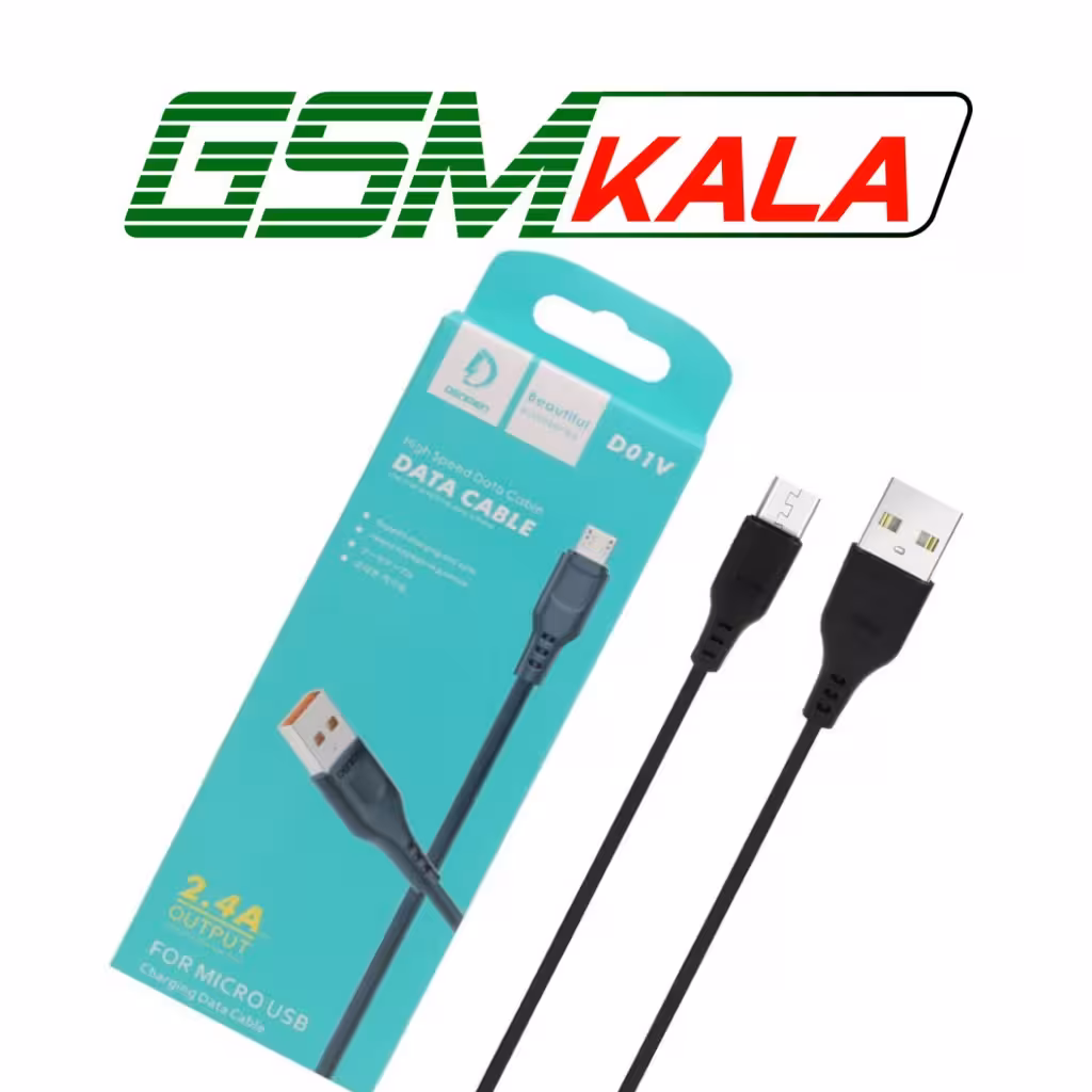 کابل شارژ فست اندروید DENMEN مدل D01V