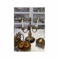 شمعدان برنزی سه شعله مپکو 15949