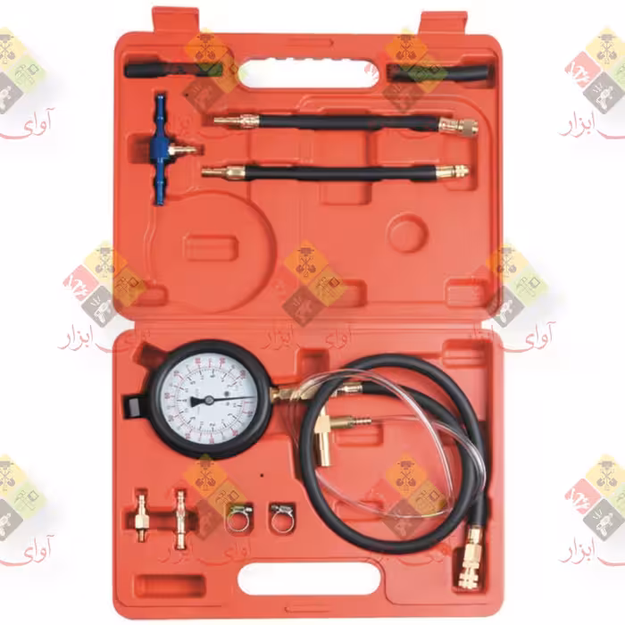 کیت تست فشار بنزین انژکتور با سوپاپ اطمینان 100-0 LK مدل A3022