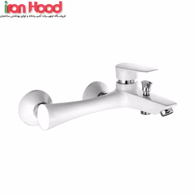 شیر حمام البرز روز مدل کارن سفید