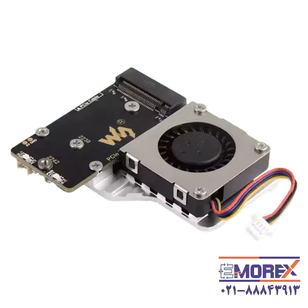 برد آداپتور ویوشیر | WAVESHARE مدل PCIe TO M.2 Board (E) مناسب برای رزبری