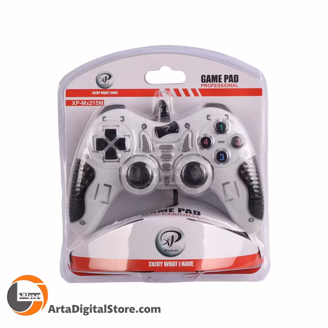 دسته بازی تکی شوکدار XP-Product XP-MX215M White