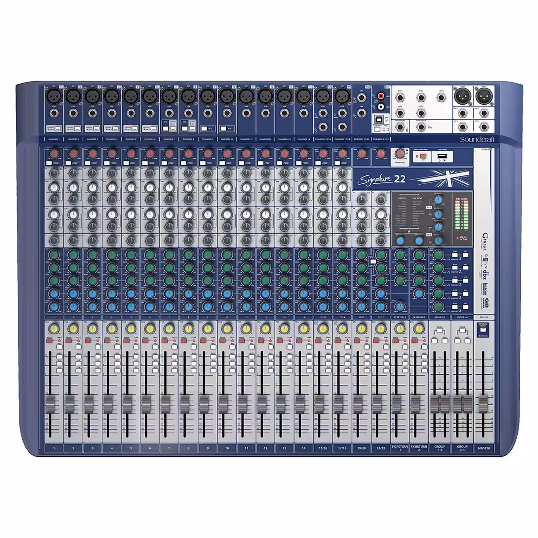 میکسر آنالوگ Soundcraft Signature 22