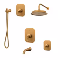 ست شیرآلات کسری مدل ناپل توکار مجموعه 6 عددی