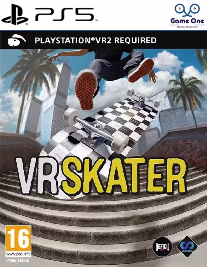 بازی VR Skater سازگار با PS VR2