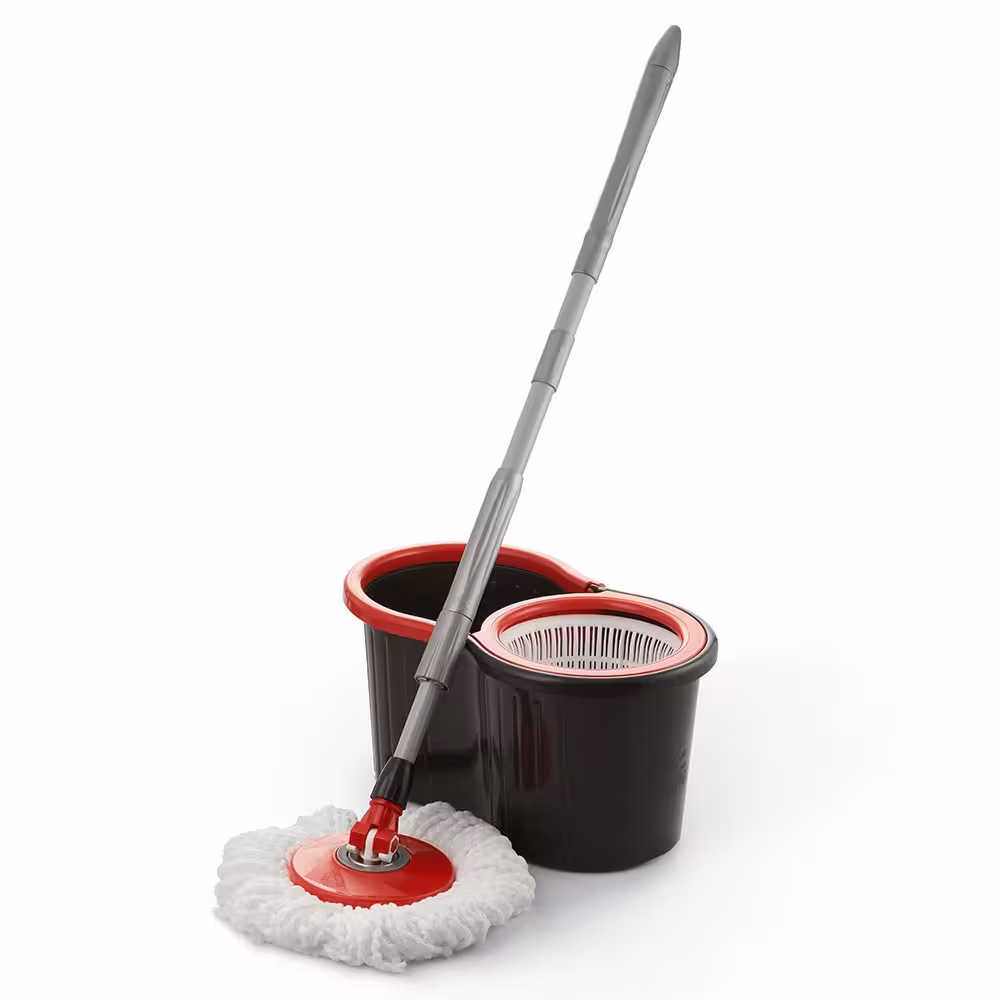 سطل و زمین شوی چرخشی دلفین با دسته مهسان