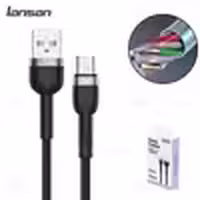 کابل Type-C لنسن Lansan MH02 طول 1 متر شدت جریان 3 آمپر