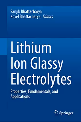 خرید و دانلود نسخه کامل کتاب Lithium Ion Glassy Electrolytes: Properties, Fundamentals, and Applications