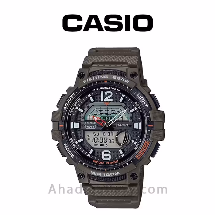 ساعت مچی کاسیو مدل WSC-1250H-3AVDF