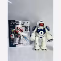 ربات رقاص هوشمند باطری خور گردشی موزیکال چراغدار