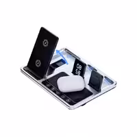 شارژر رومیزی گرین لاین مدل 1 wireless charging station 4 in