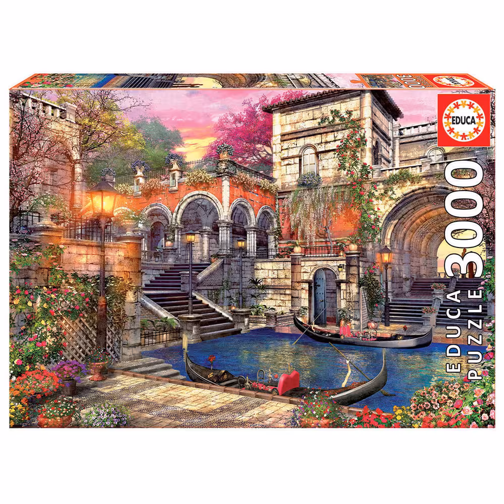 پازل 3000 قطعه Educa طرح عاشقانه ونیزی