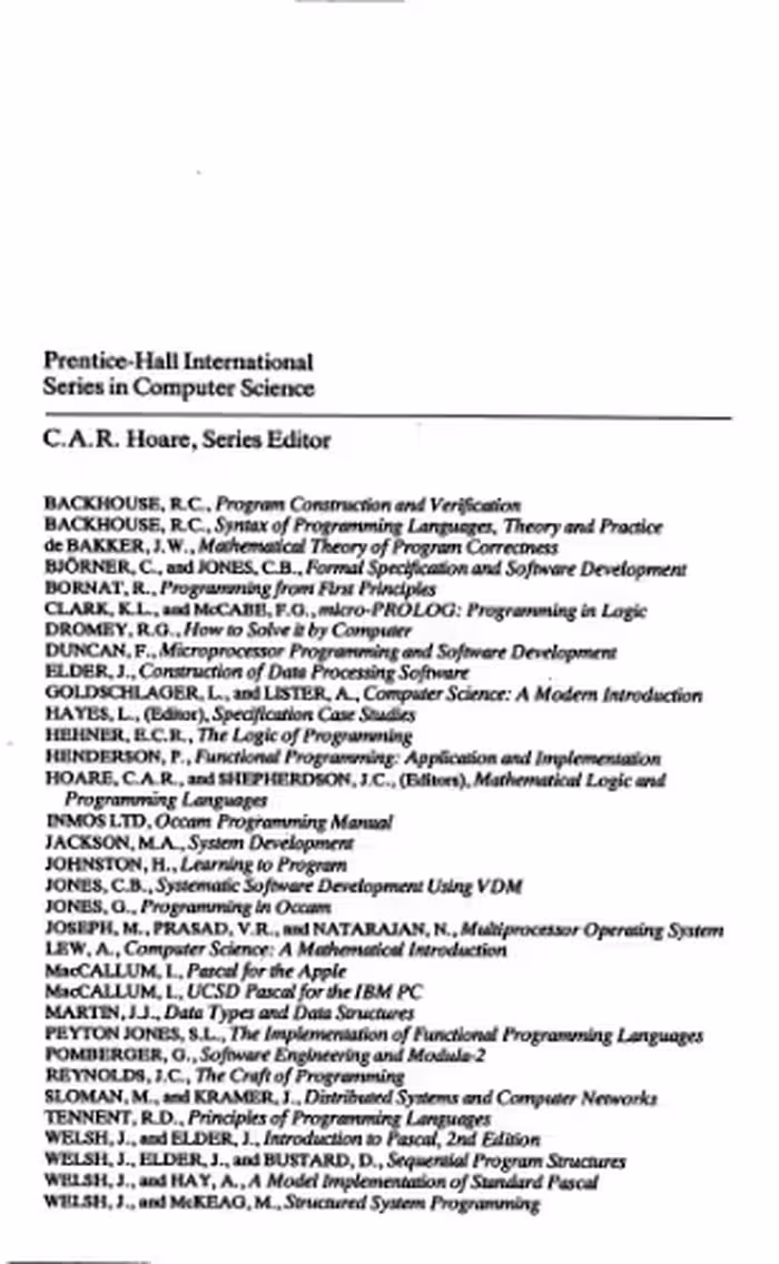 خرید و دانلود نسخه کامل کتاب The Implementation of Functional Programming Languages (Prentice-Hall International Series in Computer Science)