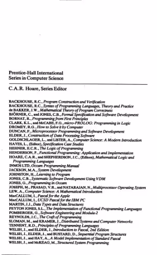 خرید و دانلود نسخه کامل کتاب The Implementation of Functional Programming Languages (Prentice-Hall International Series in Computer Science)