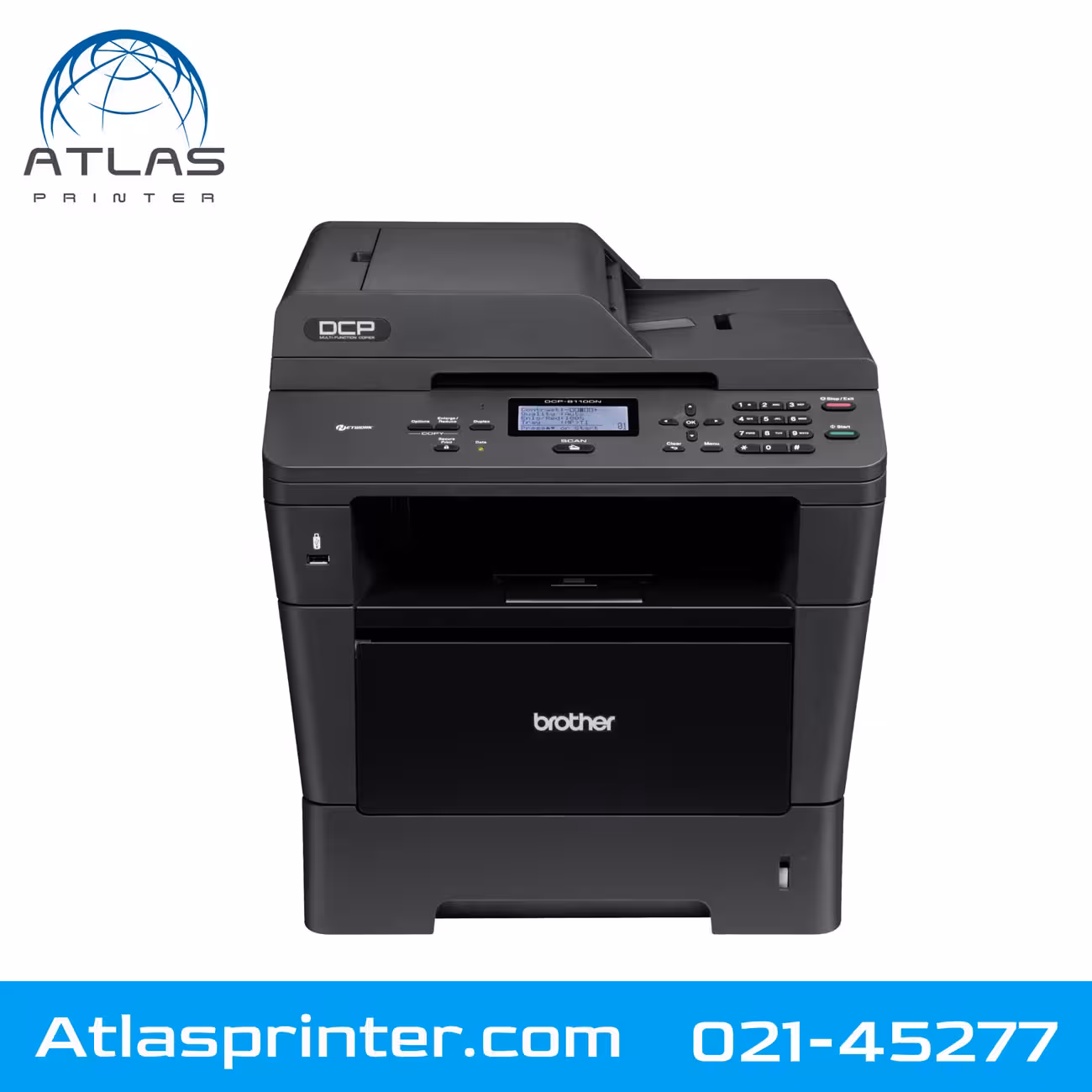 پرینتر چندکاره لیزری برادر مدل DCP-8110D