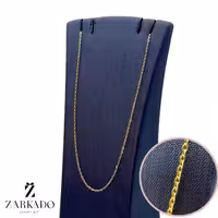 زنجیر طلا فلامینگو ریز سایز 36cm