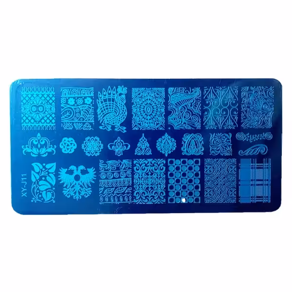 شابلون طراحی ناخن مدل XY-J11