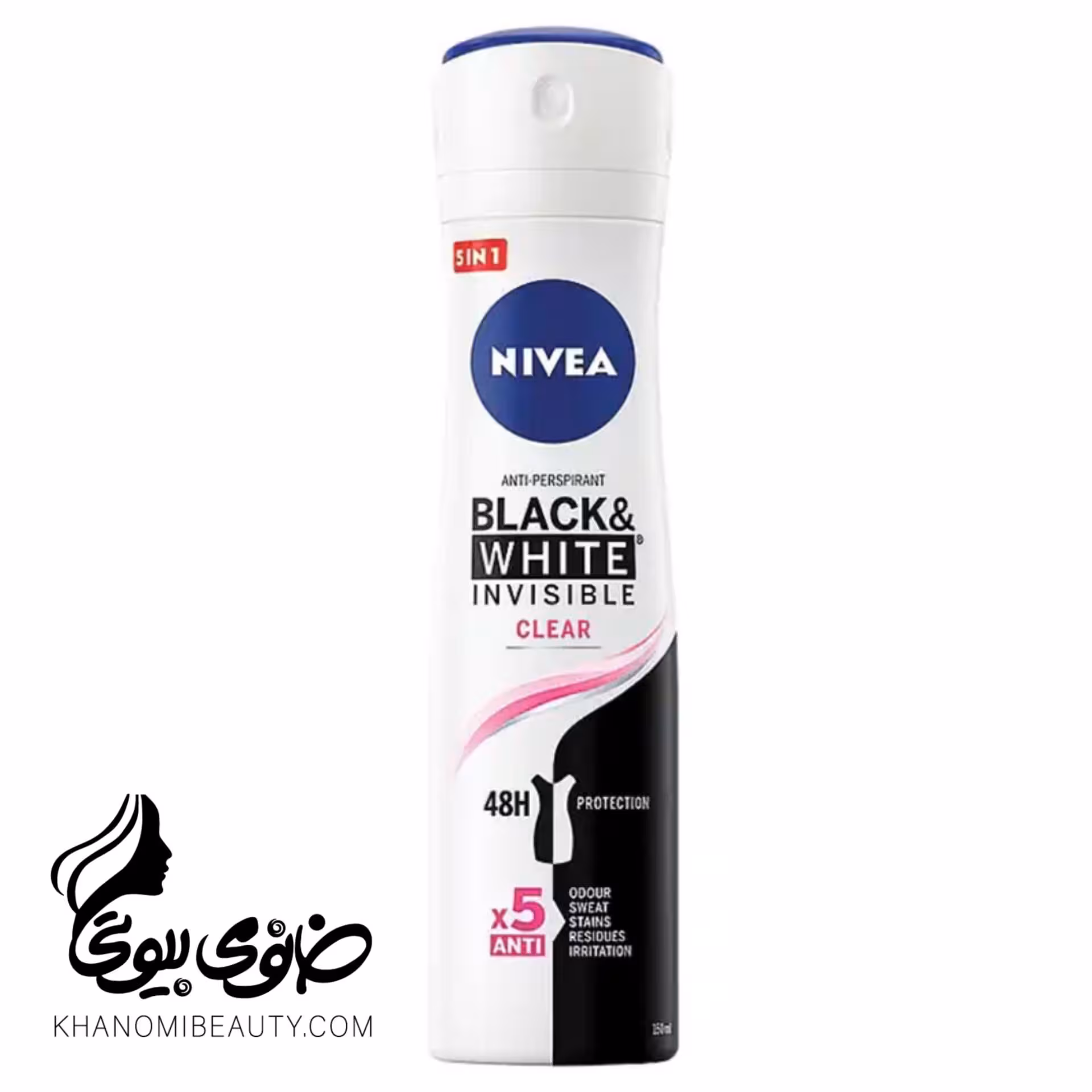 اسپری ضد تعریق زنانه مدل INFINI FRESH حجم 150 میل روسی 48 ساعته نیوا