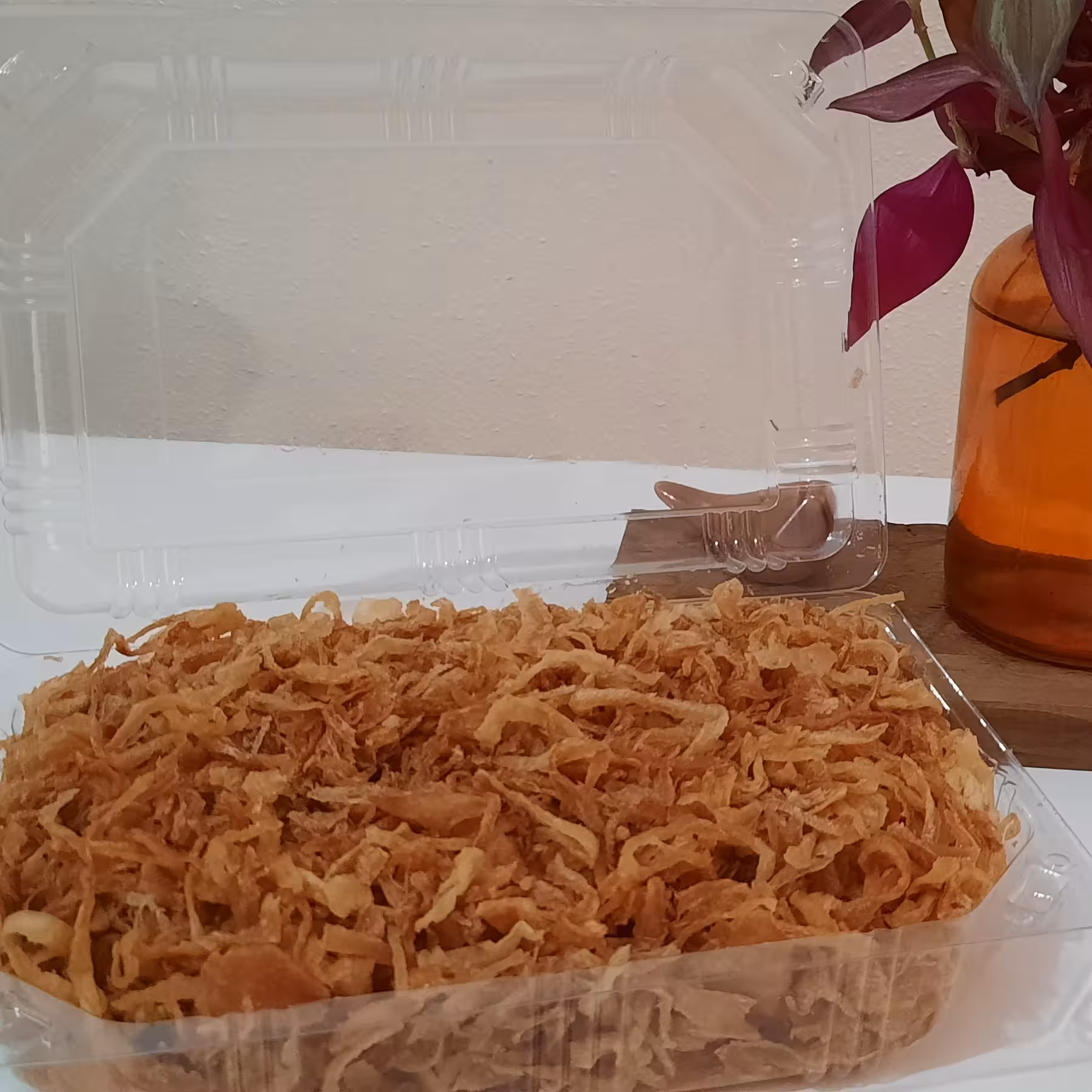 پیاز داغ ترد و چیپسی بدون روغن 200گرمی