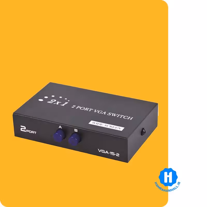 سوییچ 2 پورت VGA انزو مدل VG-215