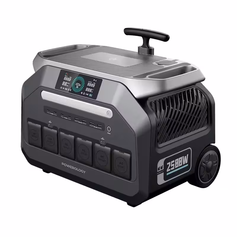 پاور استیشن پاورولوجی مدل PPBCHA86 ظرفیت 640000 میلی آمپر ساعت