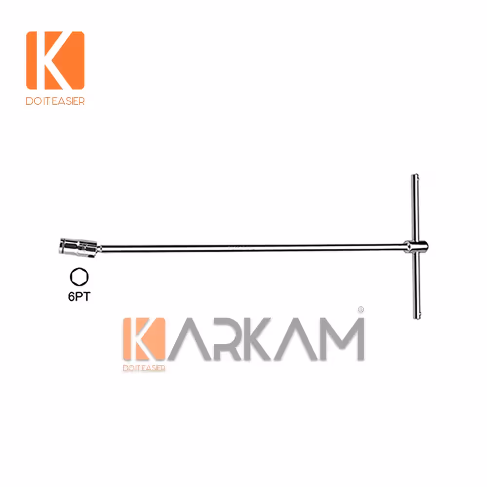 آچار بکس تی 12 میلیمتر 6 پر 32 سانتی CTBA1232 تاپ تول