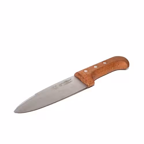 چاقو سلاخی دسته چوبی حیدری سایز 3