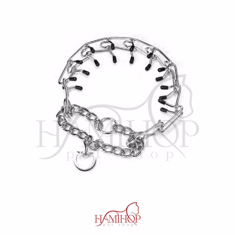 قلاده سگ تعلیمی مدل خاردار پرانگ سایز L