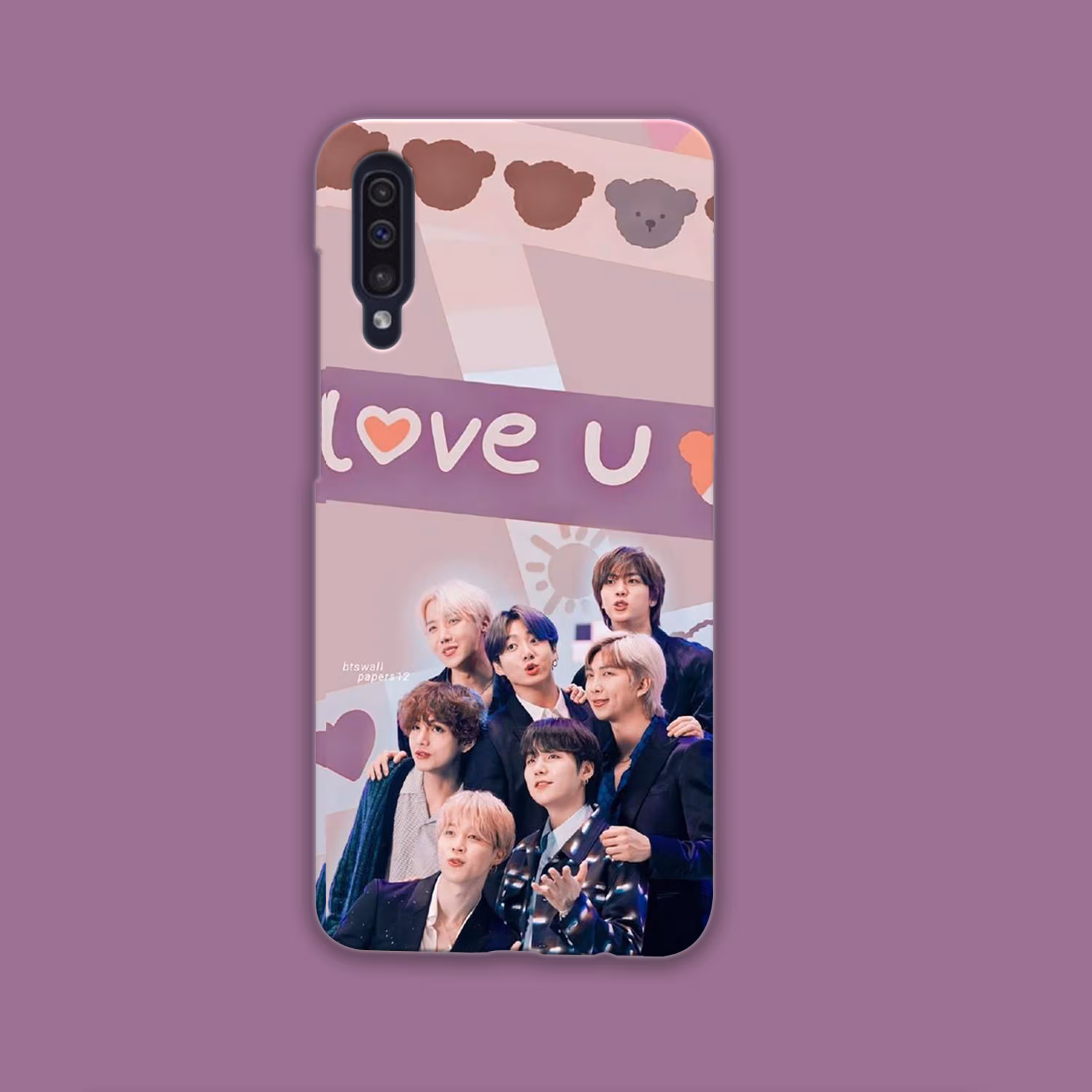 کاور طرح دار s1895 مناسب برای گوشی سامسونگ a50 