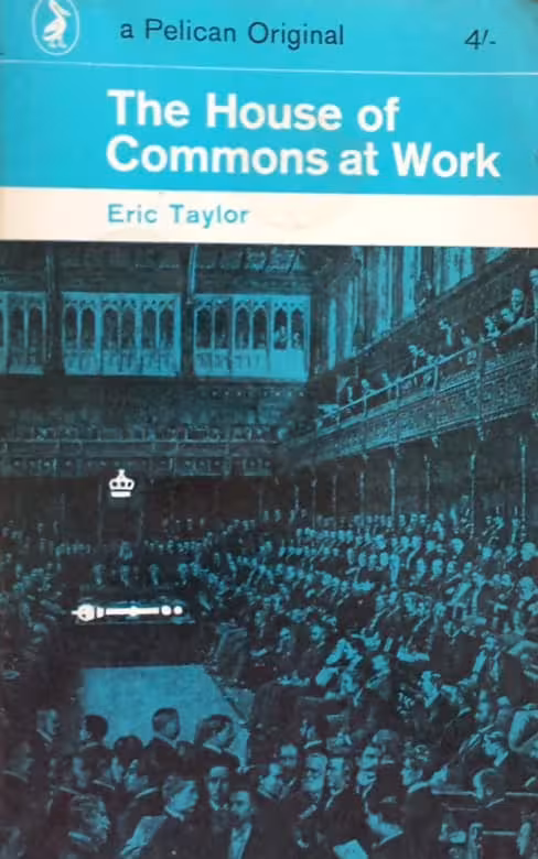 The House of Commons at work | Eric Taylor