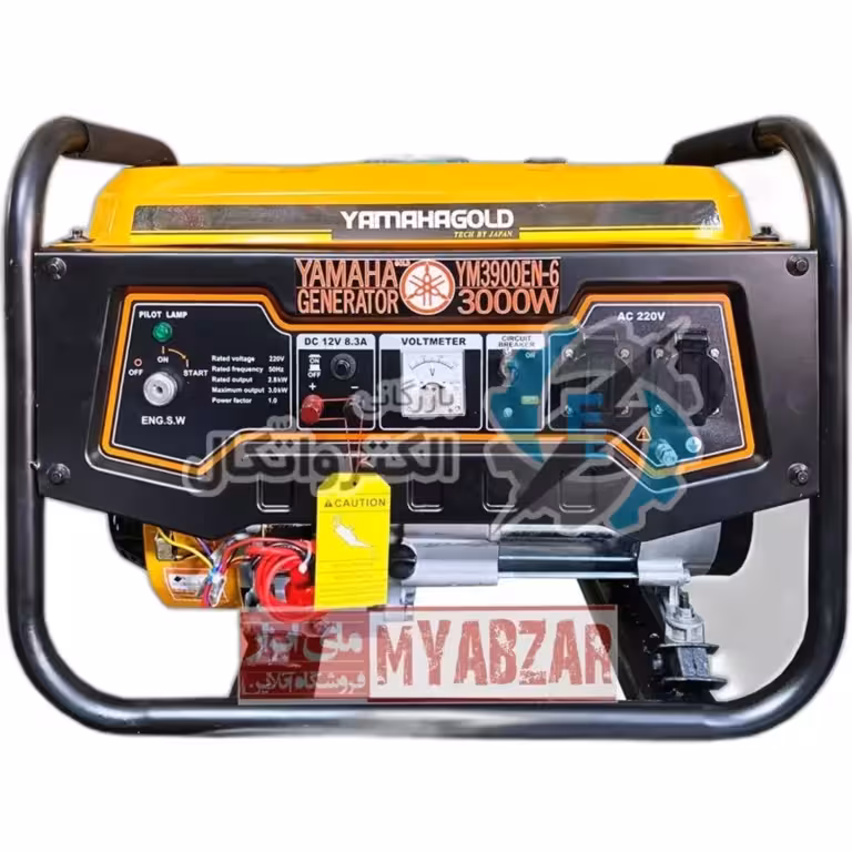 موتور برق یاماها استارتی 3 کیلووات مدل YAMAHA 3900EN-6