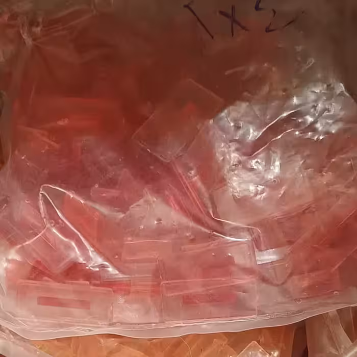 100 عدد پایه مهر پلاستیکی ابعاد مختلف مناسب برای ساخت انواع مهرهای دستساز و ژلاتینی