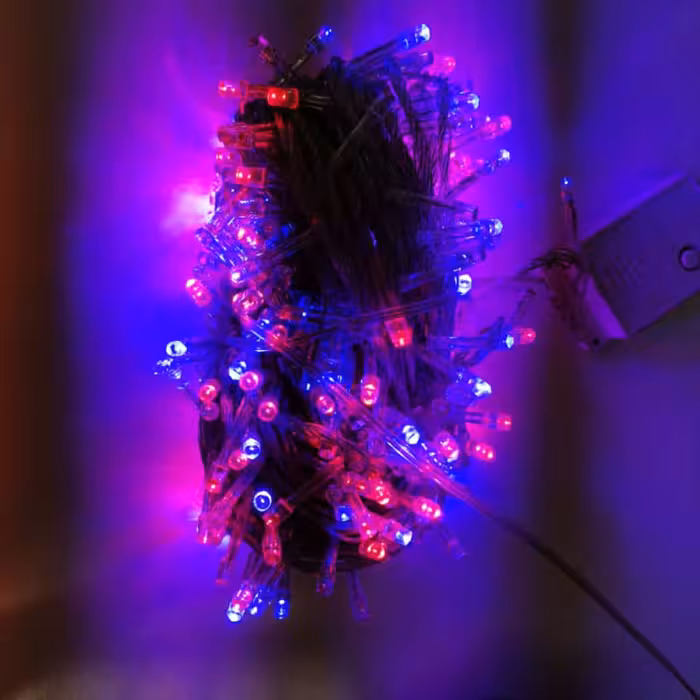 ریسه ال ای دی 7 رنگ بزرگ 25 متری