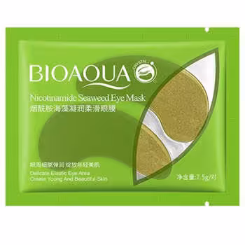 ماسک زیر چشم بایو آکوا مدل Nicotinamide Seaweed وزن 7٫5 گرم