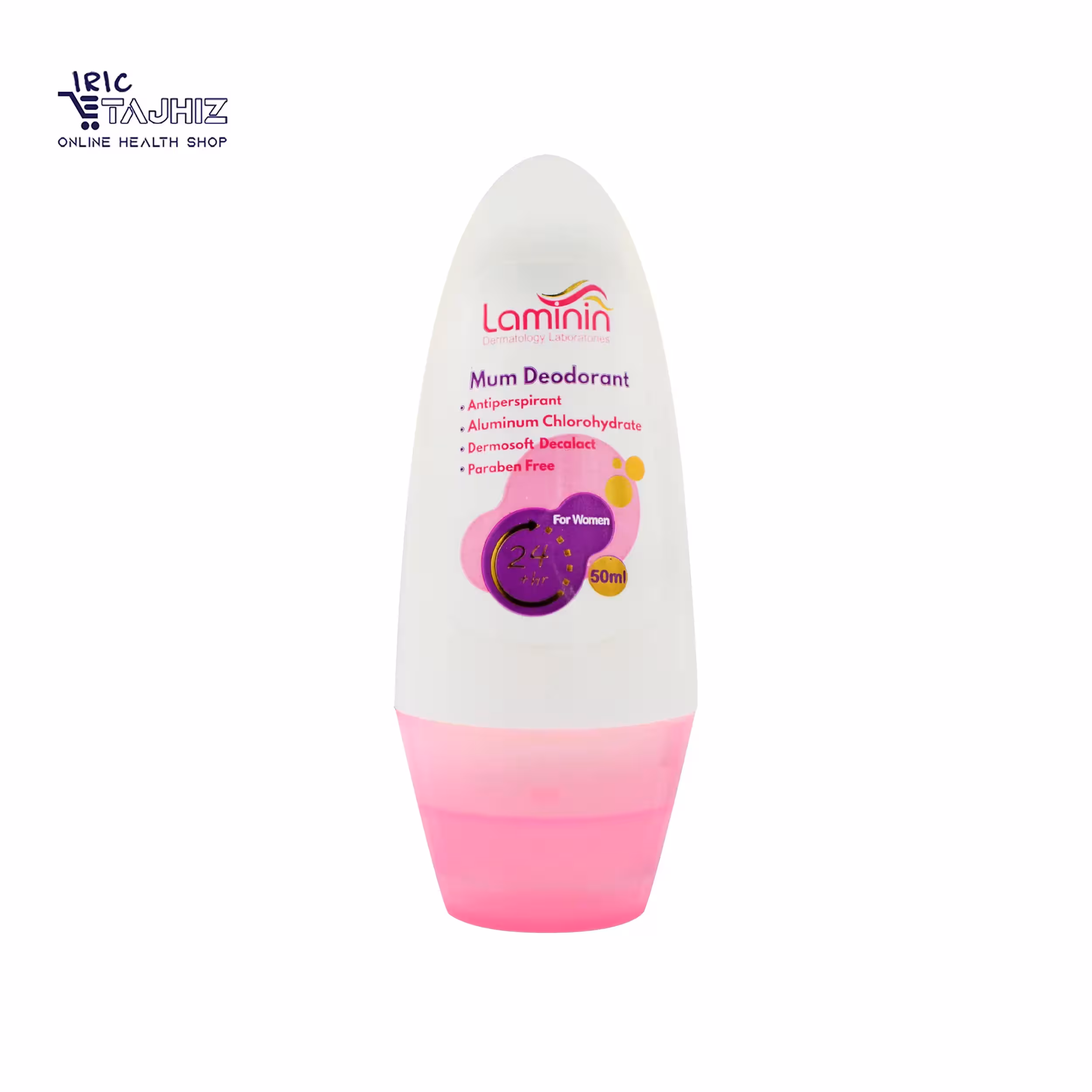 مام رول ضد تعریق بانوان لامینین 50 میلی لیتر