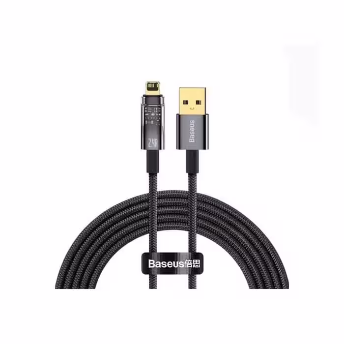 کابل تبدیل USB به لایتنینگ بیسوس مدل Explorer Series طول 1 متر