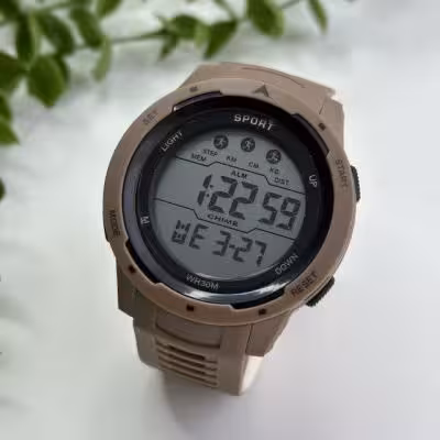 ساعت اسپرت قهوه‌ای رنگ Sport