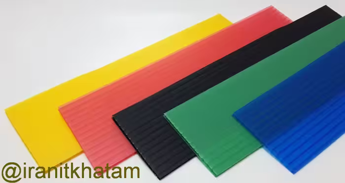 ورق کارتن پلاست 4 میل 700 گرمی 2/00 * 2/00 CARTON PLAST