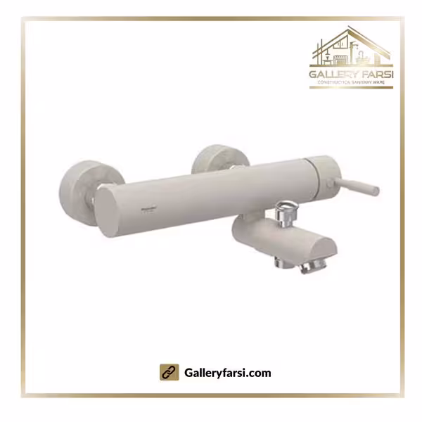 شیر حمام شودر مدل مارینو شیری کروم