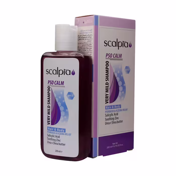 اسکالپیا شامپو سر و بدن بسیار ملایم پوست های حساس 200ML