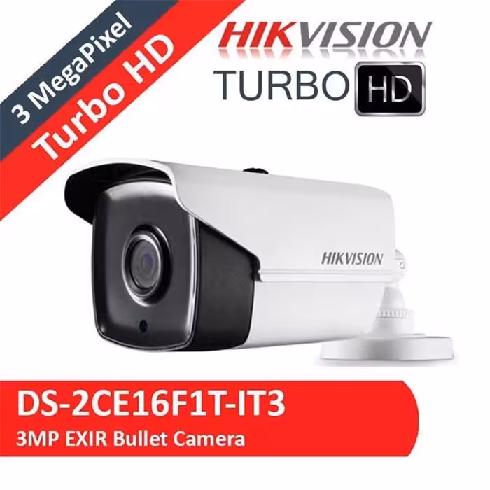 پکیج کامل دوربین مداربسته TurboHD هایک ویژن اقتصادی