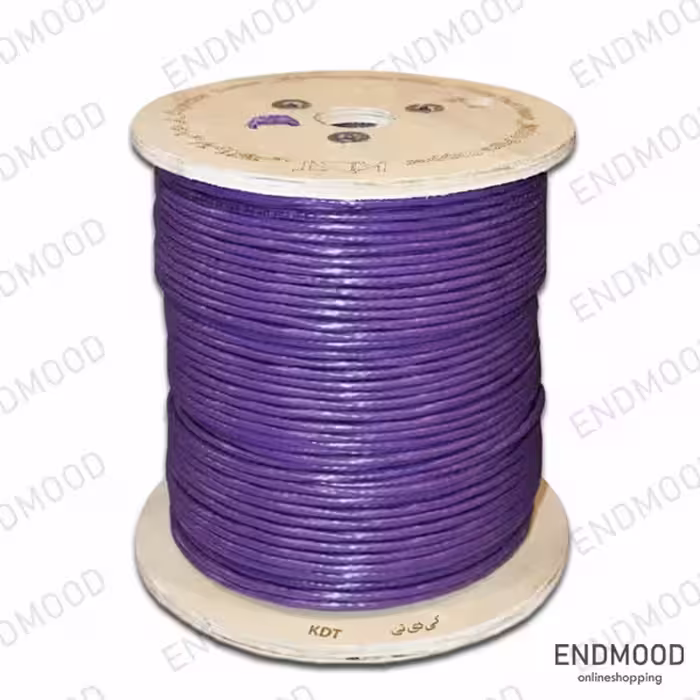 کابل شبکه UTP  کی دی تی KDT NC-CUPRUM 6UTP طول 305 متر