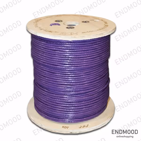 کابل شبکه UTP  کی دی تی KDT NC-CUPRUM 6UTP طول 305 متر