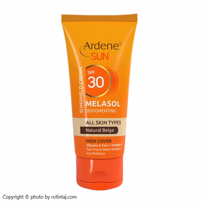 ضد آفتاب بژ طبیعی SPF30 ملاسول آردن